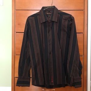 Ben Sherman Button Down Dress Stretch Shirt